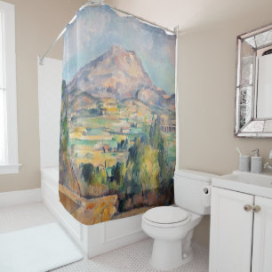 Rideaux De Douche Paul Cezanne - Mont Sainte-Victoire