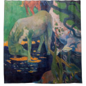 Rideaux De Douche Paul Gauguin - Le Cheval Blanc (Devant)