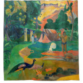 Rideaux De Douche Paul Gauguin - Paysage avec Peacocks / Matamoe (Devant)