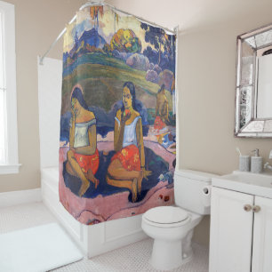 Rideaux De Douche Paul Gauguin - Source sacrée, Douces Rêves