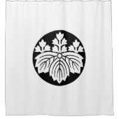 Rideaux De Douche Paulownia à feuilles pointues avec 53 floraisons d (Devant)