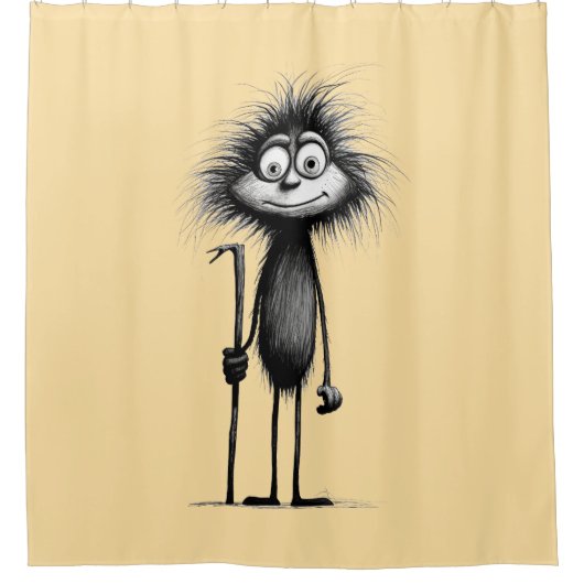 Rideaux De Douche Pavian baboon (Devant)