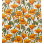 Rideaux De Douche Pavot de Californie (Devant)