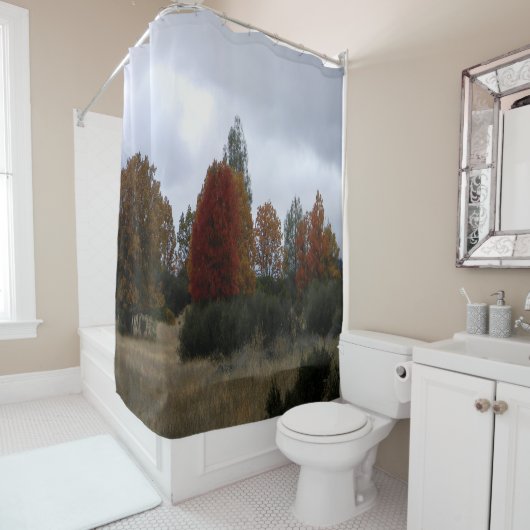 Rideaux De Douche Pays Couleurs de automne...... (En situation)