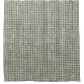Rideaux De Douche Pays primitif Olive Green Diamond Check (Devant)