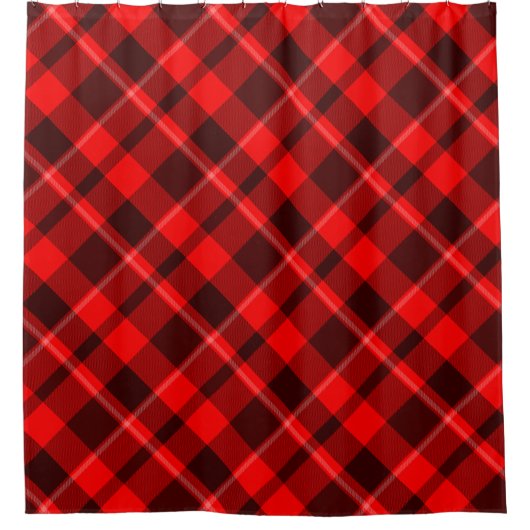 Rideaux De Douche Pays rustique motif tarte rouge (Devant)