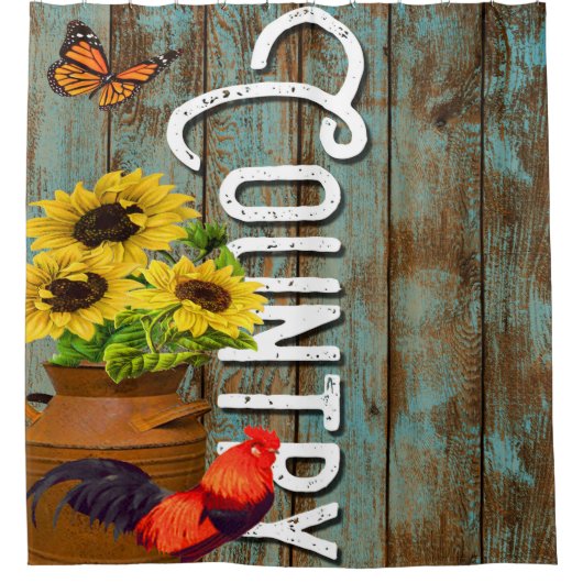 Rideaux De Douche Pays vivant (Devant)