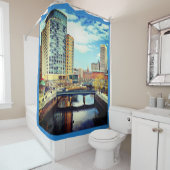 RIDEAUX DE DOUCHE PAYSAGE 20 (En situation)