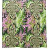 Rideaux De Douche Paysage de la tourbière Fractal (Devant)