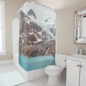 RIDEAUX DE DOUCHE PAYSAGE PAISIBLE (En situation)