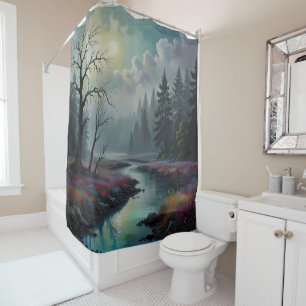 Rideaux De Douche Paysage rural