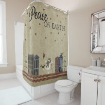 Peace on Earth - Folk Art Village de Snowman