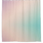 Rideaux De Douche Peach Aqua Tie Dye Ombre (Devant)