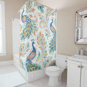 Rideaux De Douche Peacock Aura (En situation)