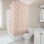 Rideaux De Douche Pearl beige cuir texture (En situation)