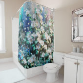 Rideaux De Douche Pearlescent Flora (En situation)