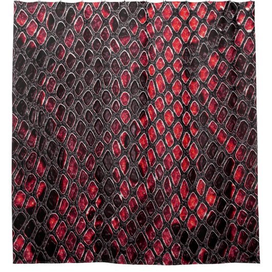 Rideaux De Douche Peau de serpent : arrière - plan abstrait. (Devant)