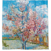 Rideaux De Douche Pêche à fleurs, Van Gogh (Devant)