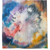 Rideaux De Douche Peinture à l'huile 4K. Une abstraction créative co (Devant)