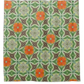 Rideaux De Douche Peinture à l'huile d'oranger (Devant)