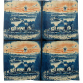 Rideaux De Douche Peinture à l'huile no1 (Devant)