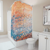 Rideaux De Douche Peinture acrylique (En situation)