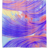 Rideaux De Douche Peinture et plumes (Devant)