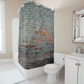 Rideaux De Douche Peinture murale grise (En situation)