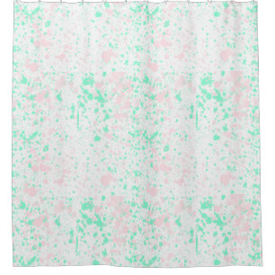 Rideaux De Douche Peinture Pastel