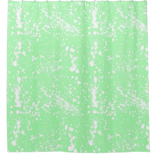 Rideaux De Douche Peinture Pastel Green (Devant)