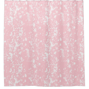 Rideaux De Douche Peinture rose pastel
