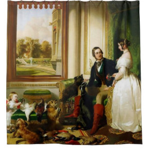 RIDEAUX DE DOUCHE PEINTURES VINTAGES