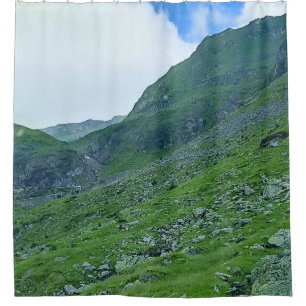 Rideaux De Douche Pente Alpine Transfagarasan – Photographie de Roum