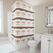 Rideaux De Douche Père Noël 026 (En situation)