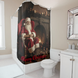 Rideaux De Douche Père Noël Cosy Nook