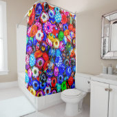 Rideaux De Douche Perles (En situation)