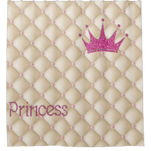 Rideaux De Douche Perles Chic Charmantes ,Tiare, Princesse,Pailleté