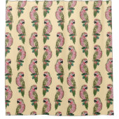 Rideaux De Douche Perroquets de style de Zentangle (Devant)