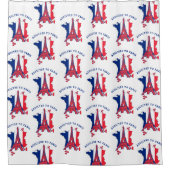 Rideaux De Douche Personnalisable AJOUTÉ À PARIS (Devant)