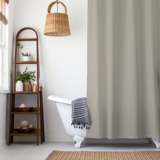 Rideaux De Douche Personnaliser de couleur grise