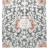 Rideaux De Douche Personnaliser pour dire n'importe quoi Motif Flora (Devant)