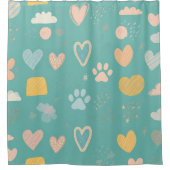 Rideaux De Douche Pet Lover (Devant)