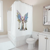 Rideaux De Douche Petal Glimmerbreeze Imaginaire Fairy (En situation)