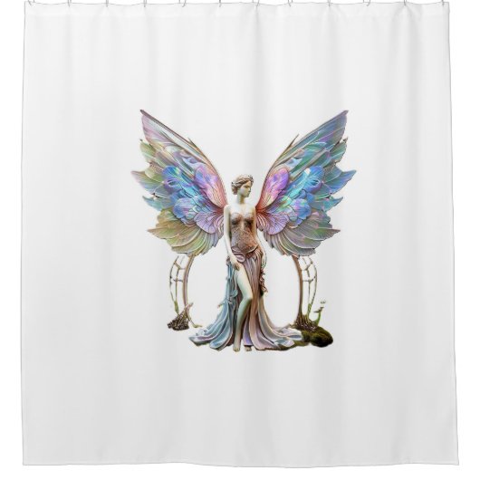 Rideaux De Douche Petal Glimmerbreeze Imaginaire Fairy (Devant)