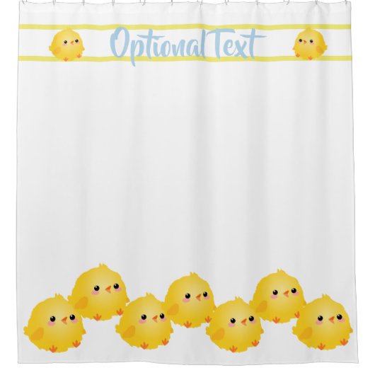 Rideaux De Douche Petit Chick (Devant)