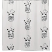 Rideaux De Douche Petit monstre mignon (Devant)