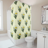 Rideaux De Douche Petit Narcisse Timide (En situation)