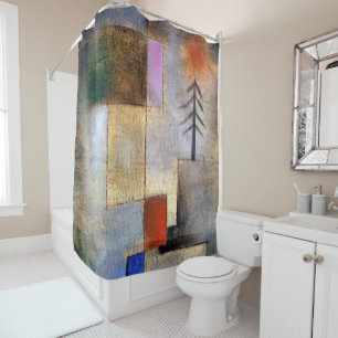 Rideaux De Douche Petite photo de sapin - Paul Klee - Art abstrait
