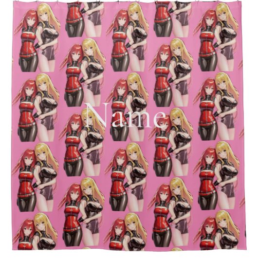 Rideaux De Douche Petites filles Anime Thunder_Cove (Devant)