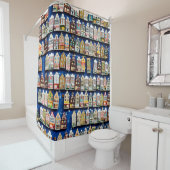 Rideaux De Douche Petits souvenirs et cadeaux hollandais - chaussure (En situation)